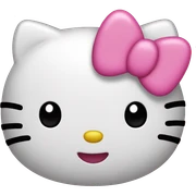 hello kitty pink sticker