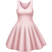 light pink dress sticker