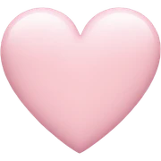 pastel pink heart sticker