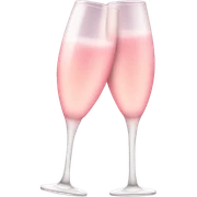 Pink champagne  sticker
