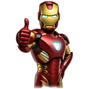 iron man thumbs up sticker