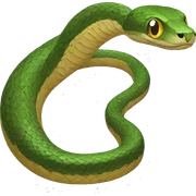 Snake sticker