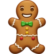 Gingerbread sticker