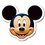 Mickey Mouse sticker
