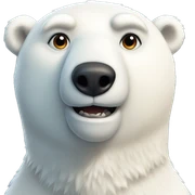 Polar bear  sticker