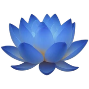 Blue lotus  sticker