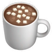 hot chocolate sticker