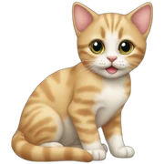 kitten sticker