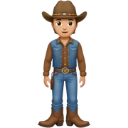Cowboy sticker