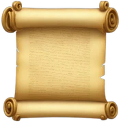 Scroll sticker