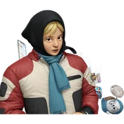 boy in jacket with scarf sticker