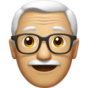grandpa laugjing sticker