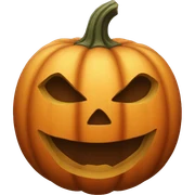 Aesthetic pumpkin sticker