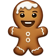 gingerbread sticker