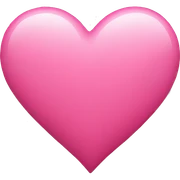 pink heart sticker