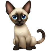 Siamese sticker