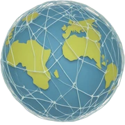 Internet symbol sticker