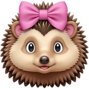 🦔🎀 sticker
