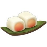 traditional Japanese food-Mochi sticker
