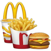 McDonald's sticker