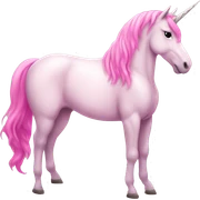 Unicorn pink  sticker