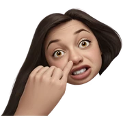 realistic portrait of girl sticker