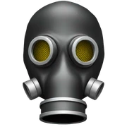 gas mask sticker