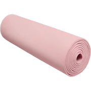 light pink rolled yoga mat  sticker