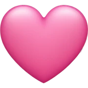 pink heart sticker