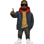 Kanye west sticker