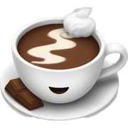 hot chocolate  sticker
