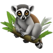 Lemur sticker