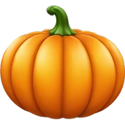 Pumpkin perfume sticker