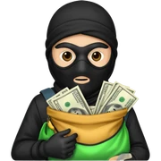 Robber sticker