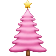 Pink Christmas  sticker