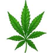Cannabis sticker