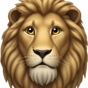 Lion sticker