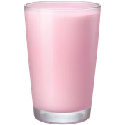 Pink milk sticker
