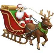 sleigh sticker