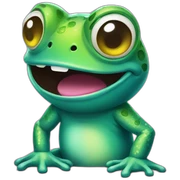 Disco frogs sticker