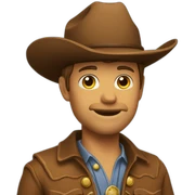 cowboy-cowboy sticker