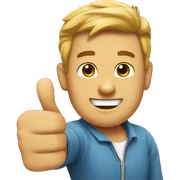 thumbs up sticker