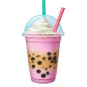 Bubble tea sticker