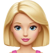 Barbie sticker