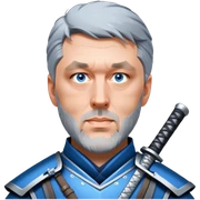 Samurai Defender sticker