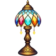 Fairy lamp sticker
