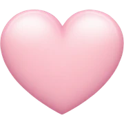 Baby pink heart sticker