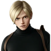 blonde girl in turtleneck sweater sticker