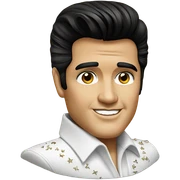 elvis presley  sticker