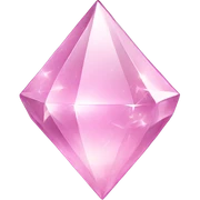 Light pink magic crystal  sticker
